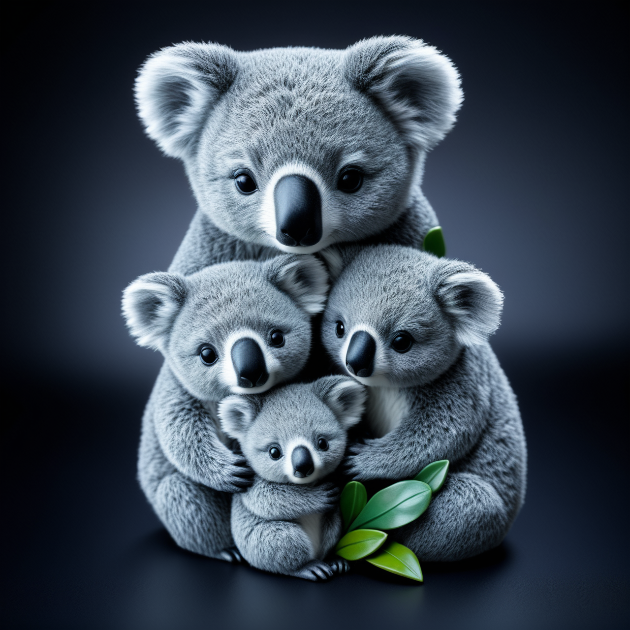Silicone Cake Mold - Koala Family Silicone Baking Mold Cute