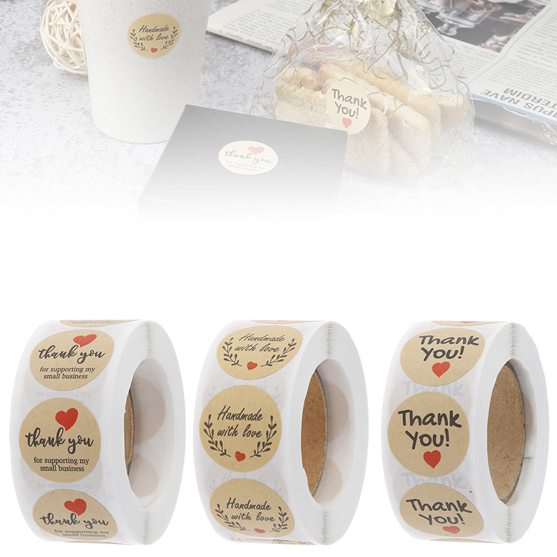 500pcs Thank You Stickers Seal - Kitchen.Baking Labels review and price