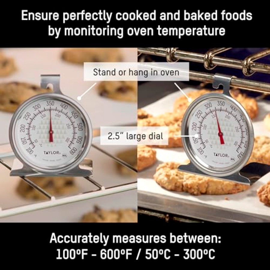 Large 2.5 Inch Dial Kitchen Co - Oven Thermometer Analog review and price