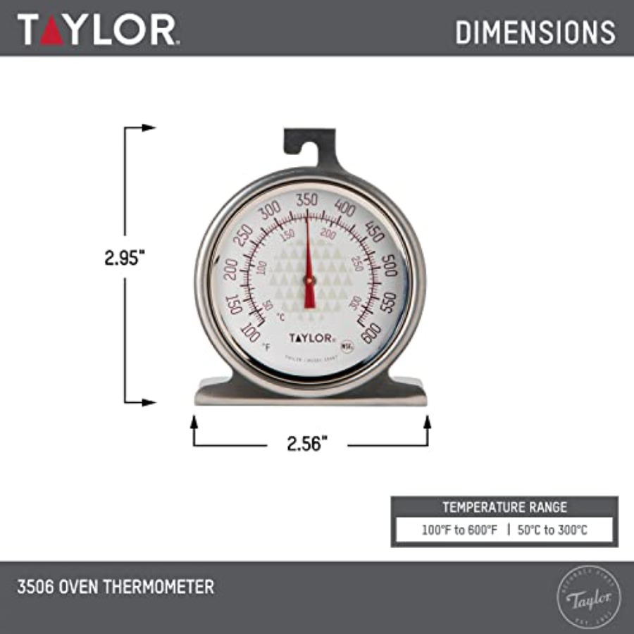 Large 2.5 Inch Dial Kitchen Co - Oven Thermometer Analog review and price