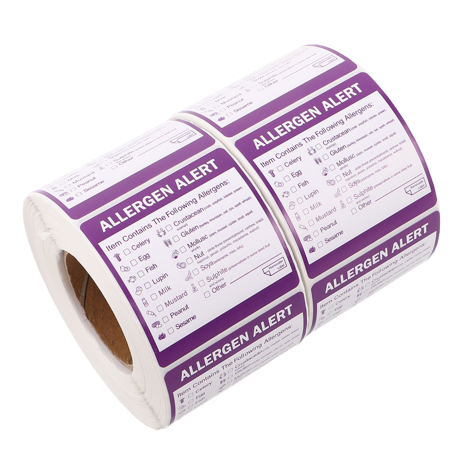 2 Rolls 2 Inch Allergen Label  - Kitchen.Baking Labels review and price