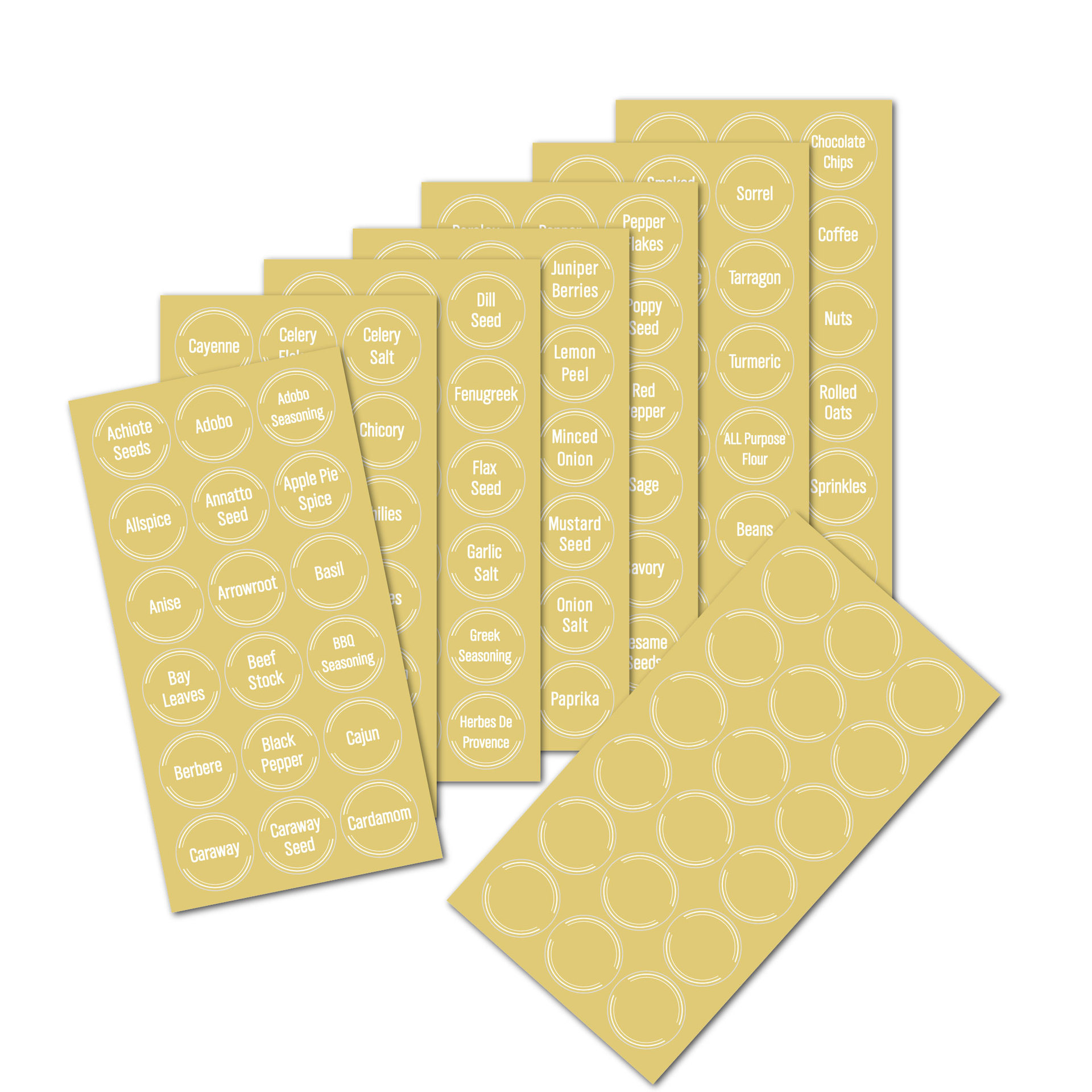 144pcs Spice Jar Labels Sticke - Kitchen.Baking Labels review and price