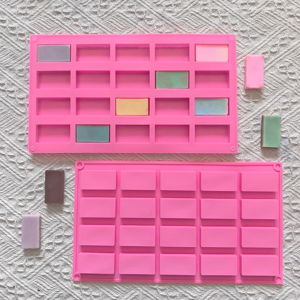 1pc 20 cavity rectangular sili - Silicone Cake Mold review and price