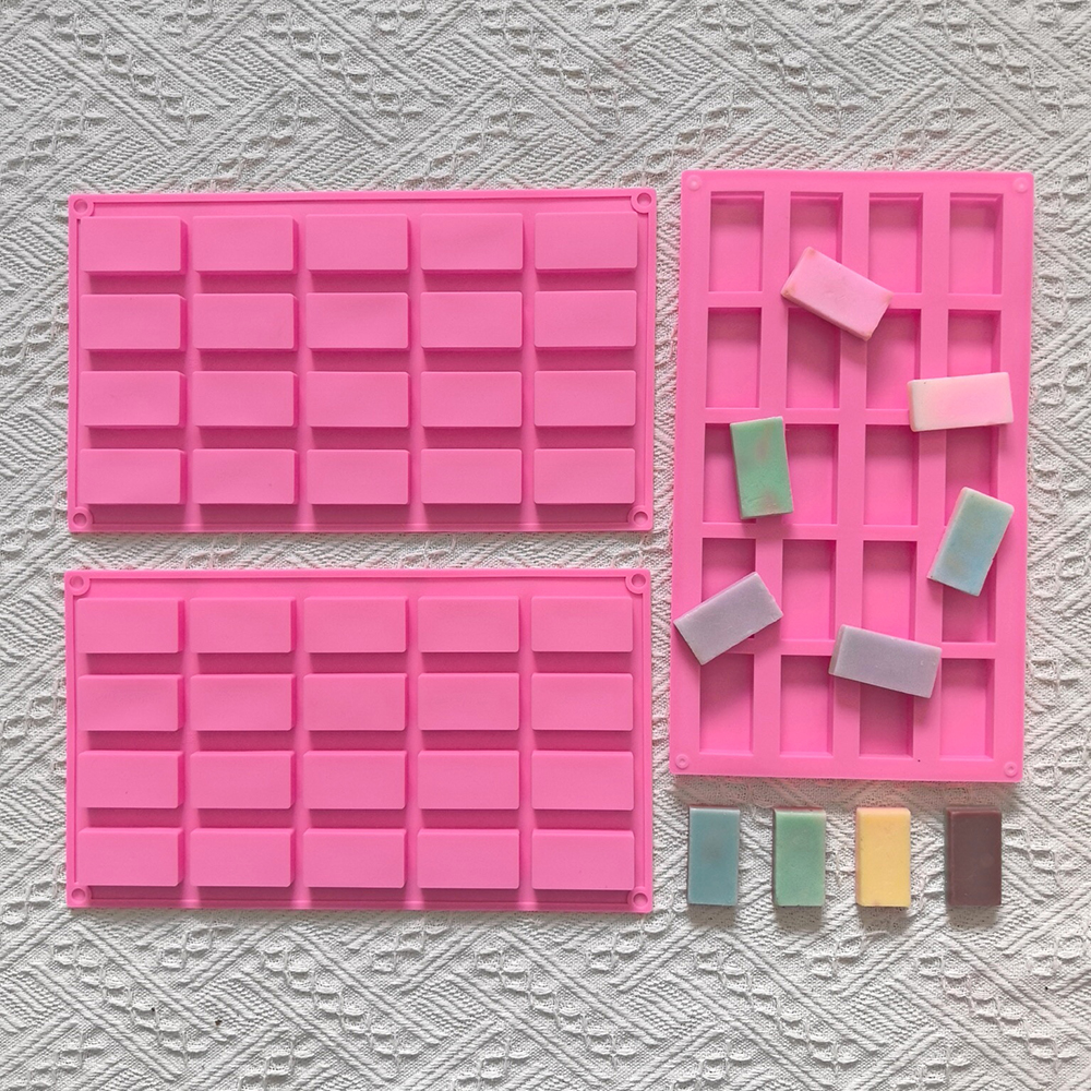 1pc 20 cavity rectangular sili - Silicone Cake Mold review and price
