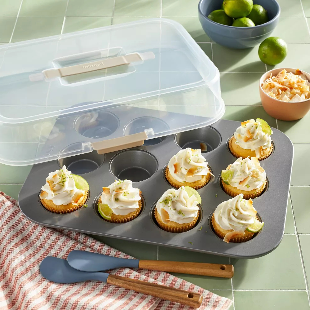 12 Cup Nonstick Muffin Pan wit - Muffin Tin Nonstick review and price
