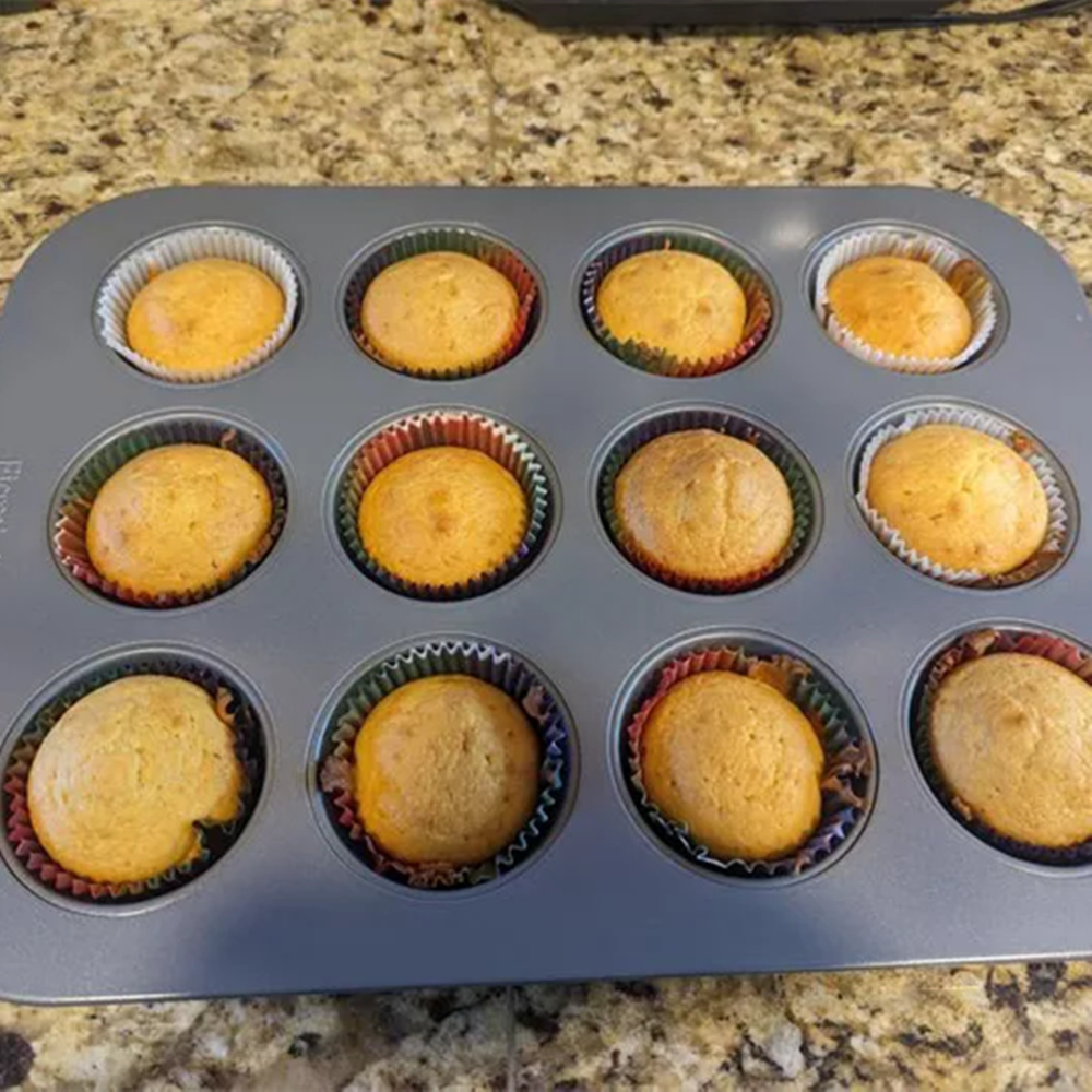 12 Cup Nonstick Muffin Pan wit - Muffin Tin Nonstick review and price