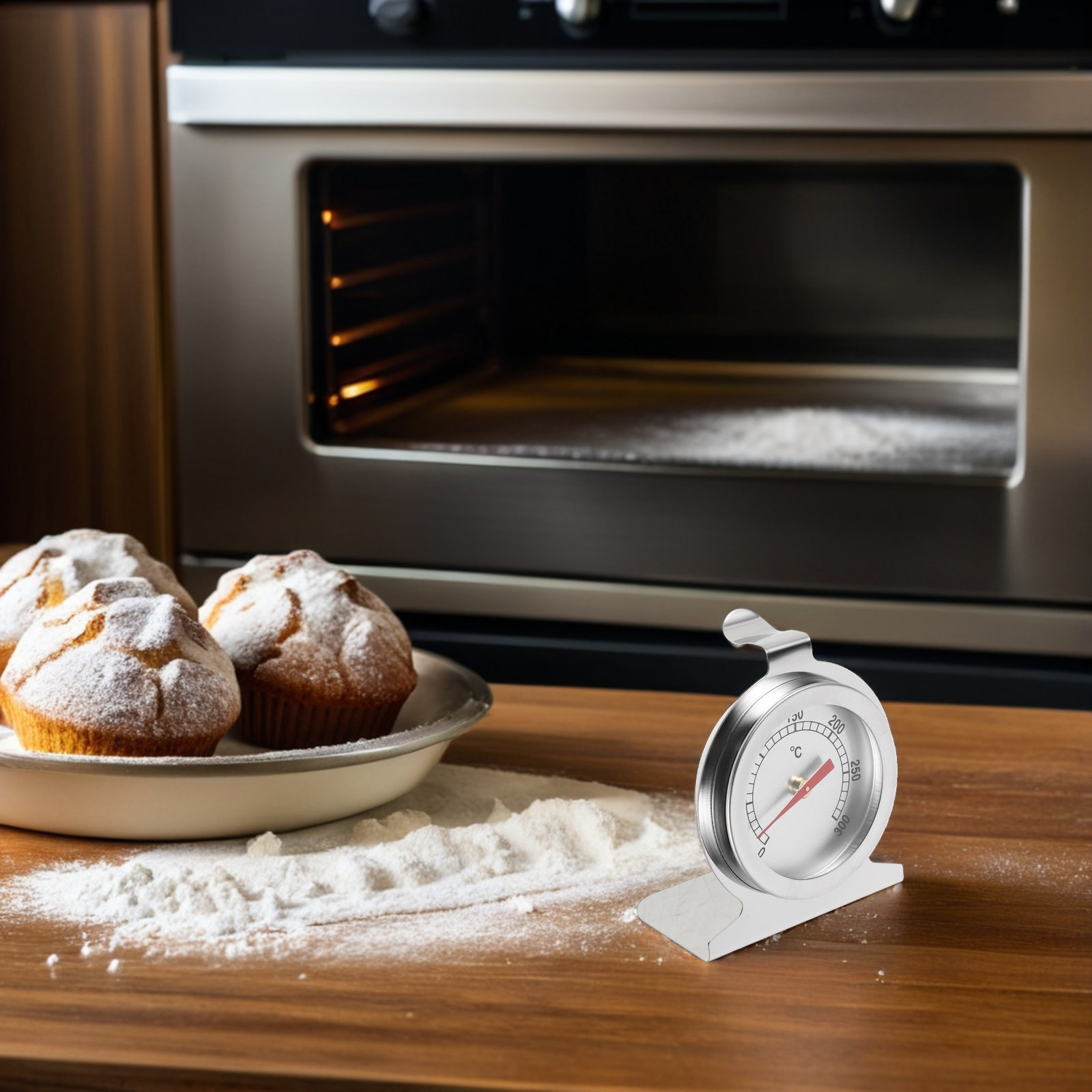 Stainless Steel Oven Thermomet - Oven Thermometer Analog review and price