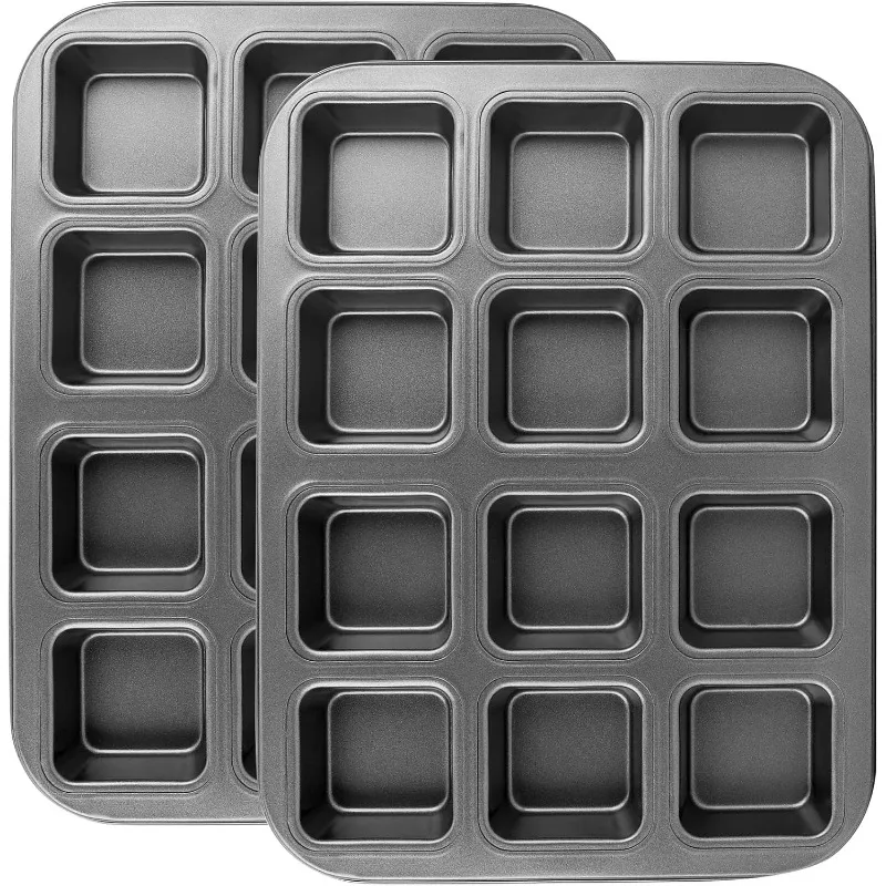 12 Cavity Square Multi-purpose - Muffin Tin Nonstick review and price