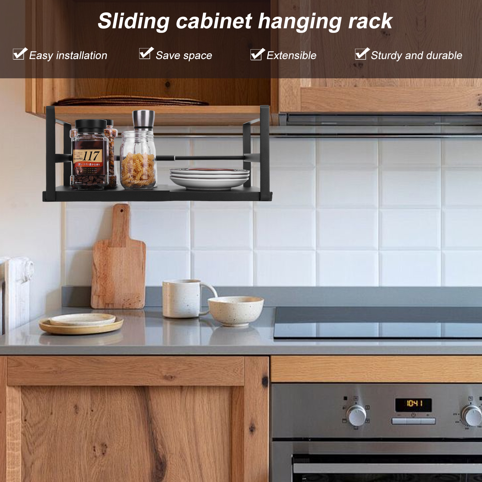 Expandable Cabinet Organizer S - Kitchen Cabinet Baking Organizer review and price