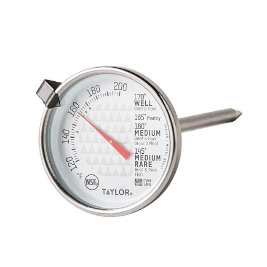 Leave-in Meat Oven Safe Analog - Oven Thermometer Analog review and price