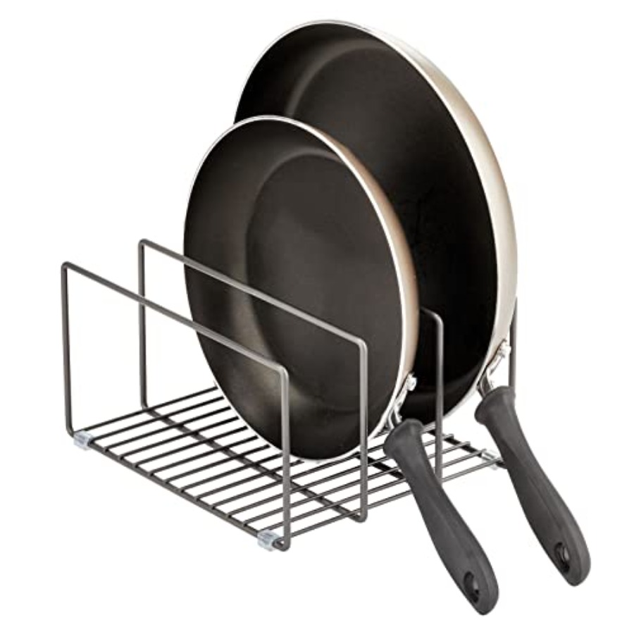 Metal Pan Organizer for Kitche - Kitchen Cabinet Baking Organizer review and price