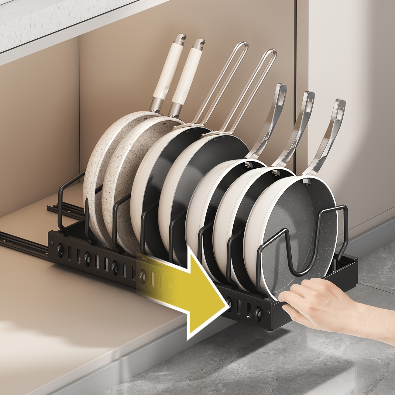 1/2pcs Kitchen Storage Rack, A - Kitchen Cabinet Baking Organizer review and price