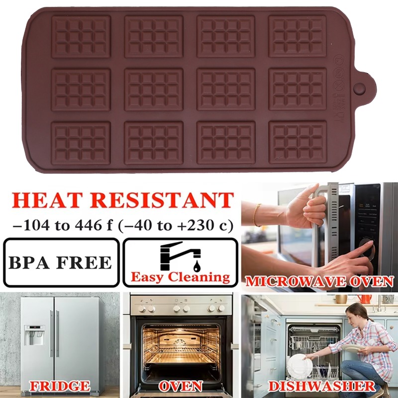 Silicone Chocolate Mold 12 Eve - Silicone Cake Mold review and price