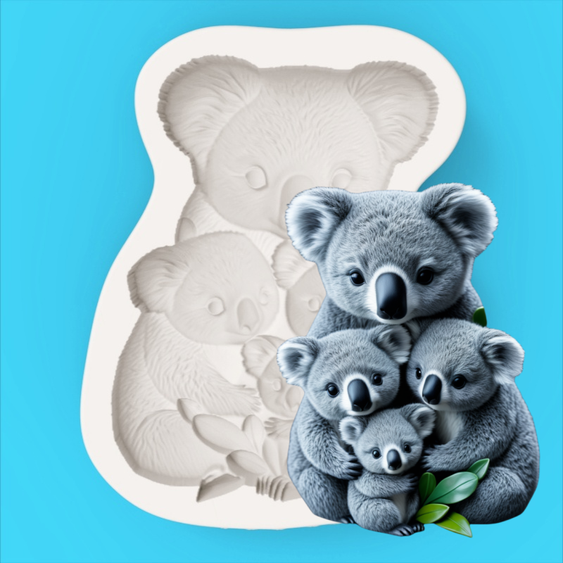 Koala Family Silicone Baking M - Silicone Cake Mold review and price