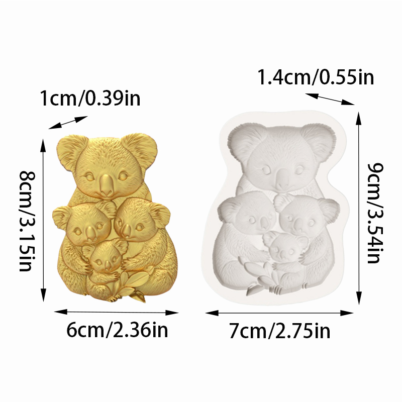 Koala Family Silicone Baking M - Silicone Cake Mold review and price