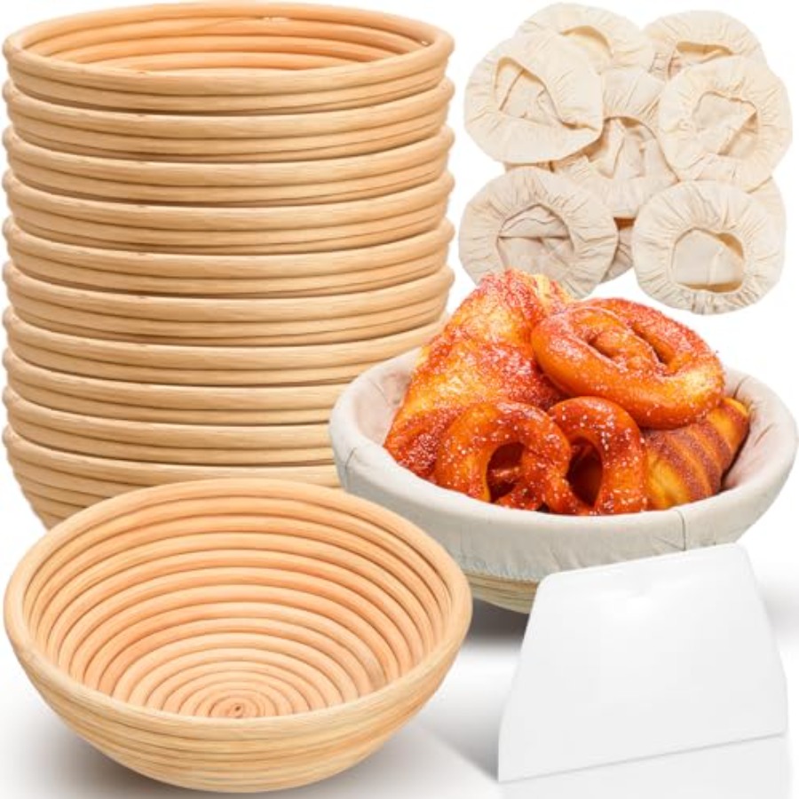10 Pieces Banneton Bread Proof - Proofing Basket Banneton review and price