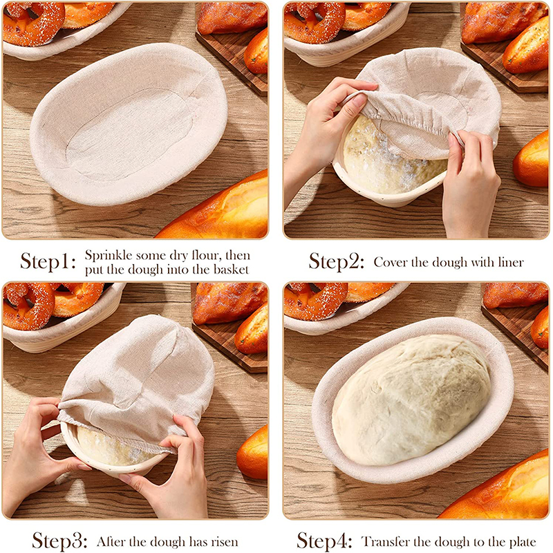 LMETJMA Bread Proofing Basket  - Proofing Basket Banneton review and price