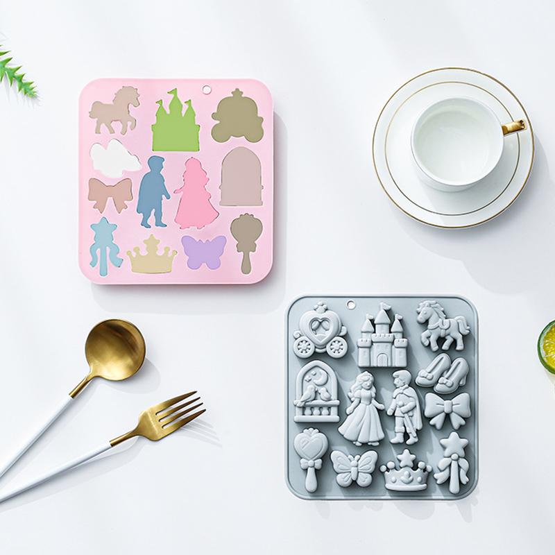 12 Cavity 3D Bow Castle Horse  - Silicone Cake Mold review and price