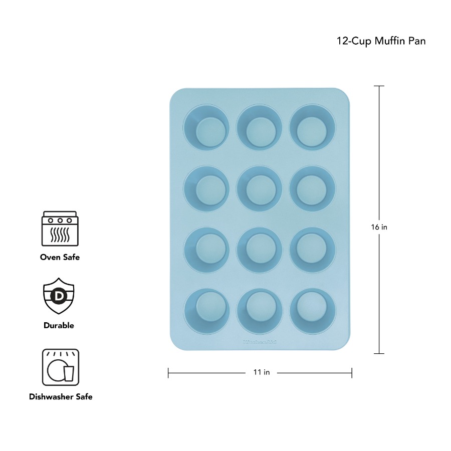 12-Cup Aluminized Steel Nonsti - Muffin Tin Nonstick review and price