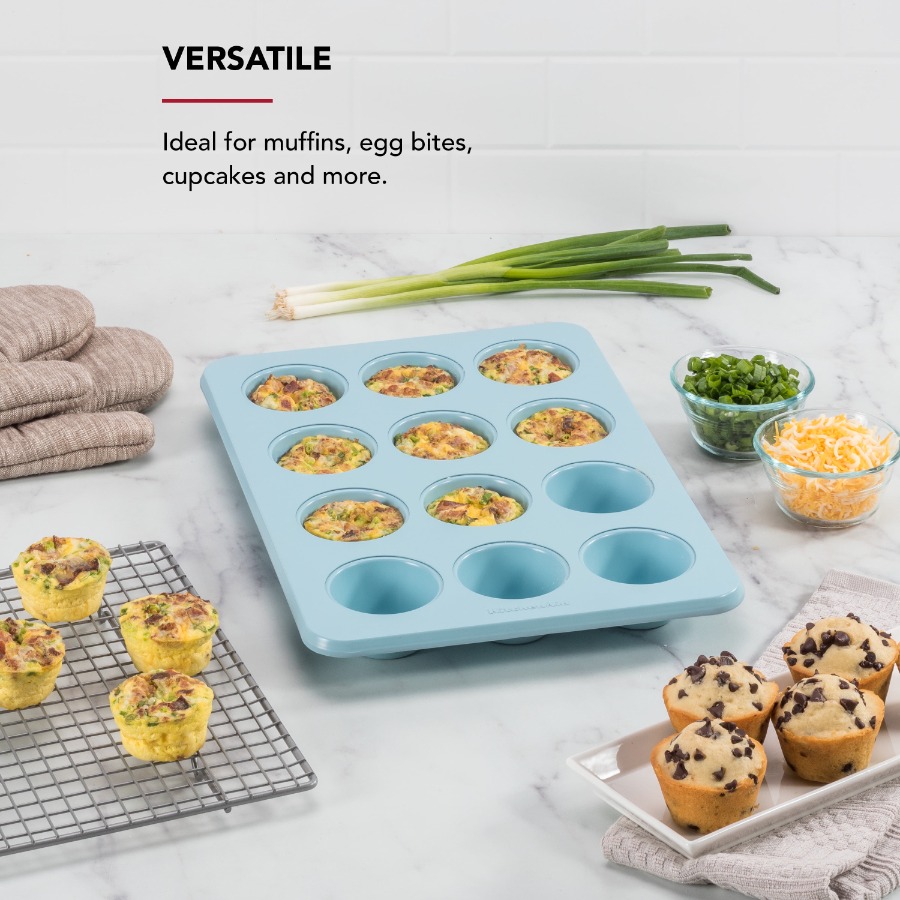12-Cup Aluminized Steel Nonsti - Muffin Tin Nonstick review and price