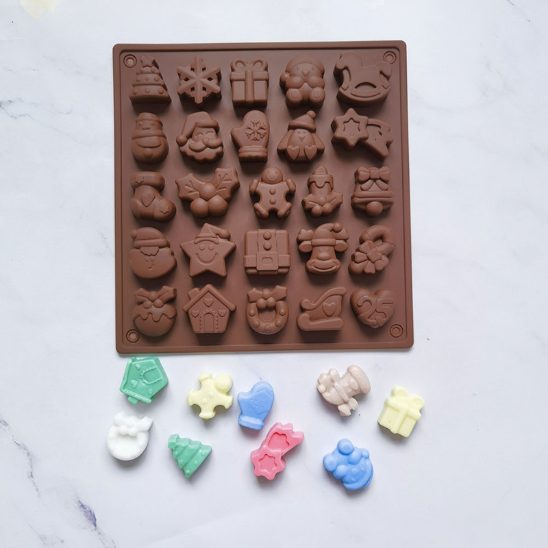 25 Cavity Christmas Chocolate  - Silicone Cake Mold review and price