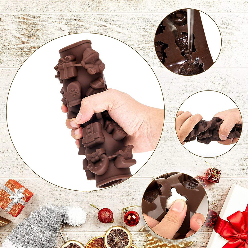 25 Cavity Christmas Chocolate  - Silicone Cake Mold review and price