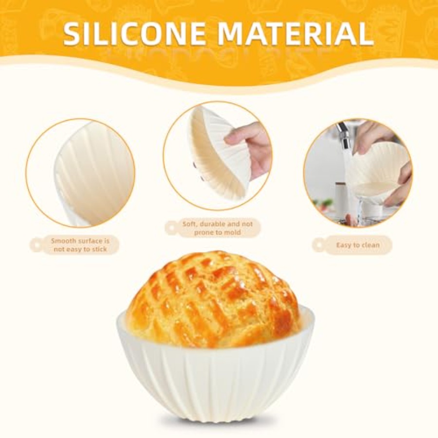 Mini Banneton Basket, 6 Pcs 5  - Proofing Basket Banneton review and price