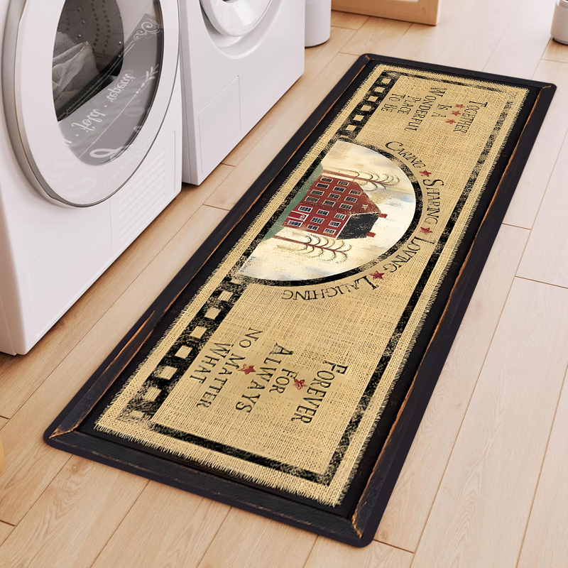 Red Check Border Cartoon Bakin - Kitchen Living Baking Mats review and price