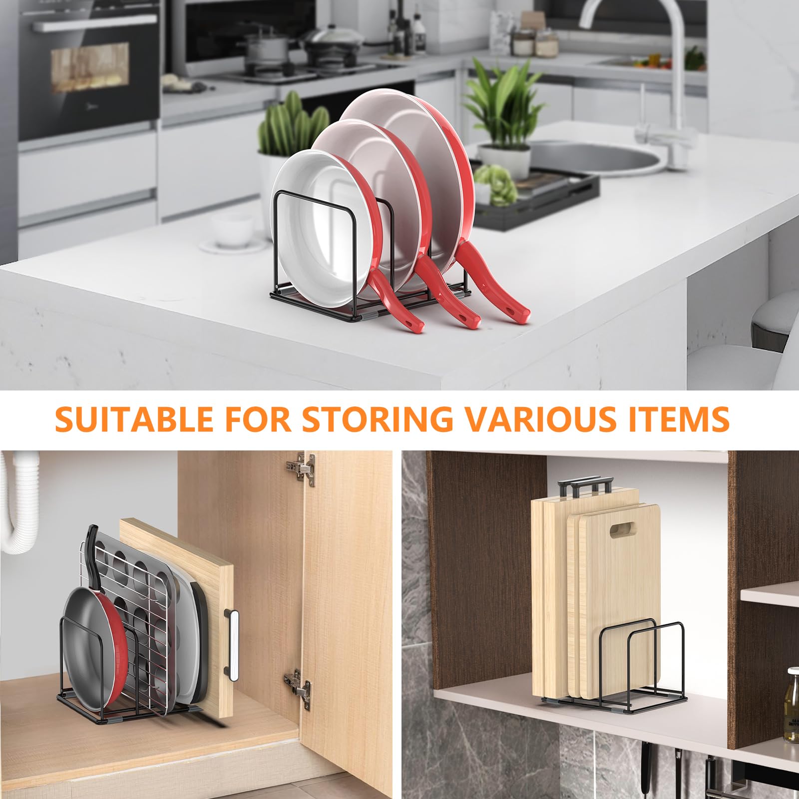 Pan Organizer Kitchen Cabinet  - Kitchen Cabinet Baking Organizer review and price