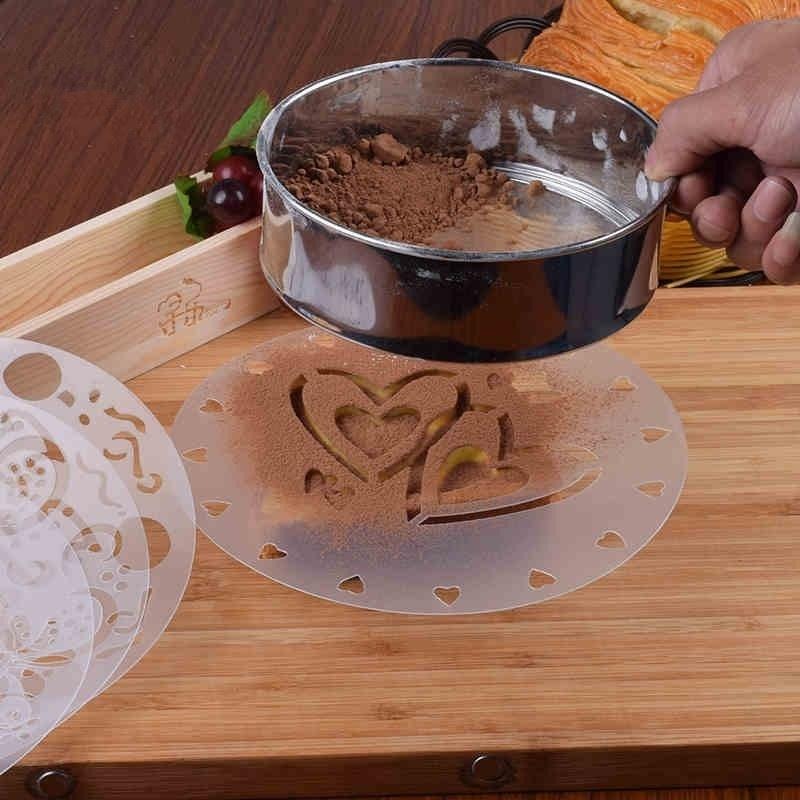 4Pieces/lot Cake Stencils Latt - Silicone Cake Mold review and price