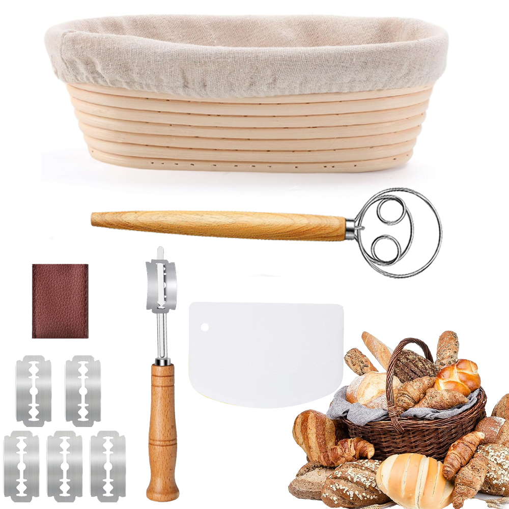 Bread Proofing Basket Set, 10